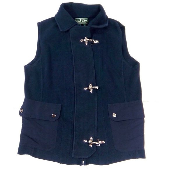 Lauren Ralph Lauren Jackets & Blazers - LAUREN RALPH LAUREN Active Navy Vest